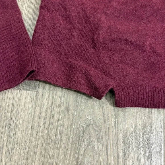 Royal Robbins Women’s Wool Blend Trim Fit Size Large Red Pullover Sweater Soft - Picture 12 of 14